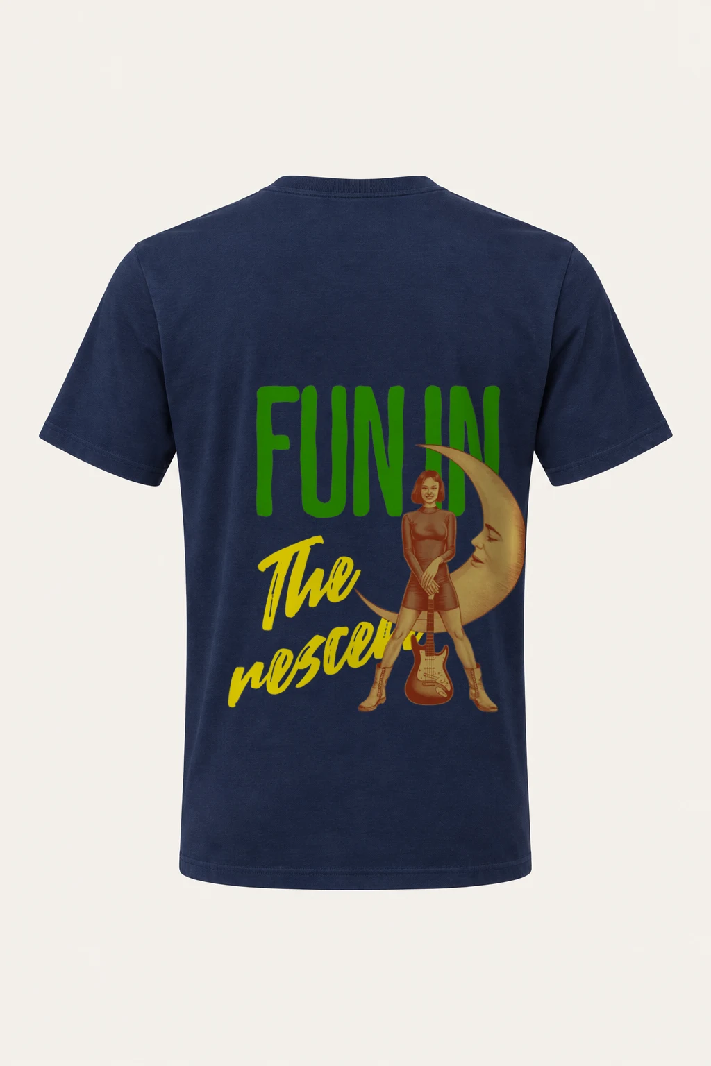 "Funny The Poster" Heavyweight Unisex Crewneck T-shirt | Gildan 5000