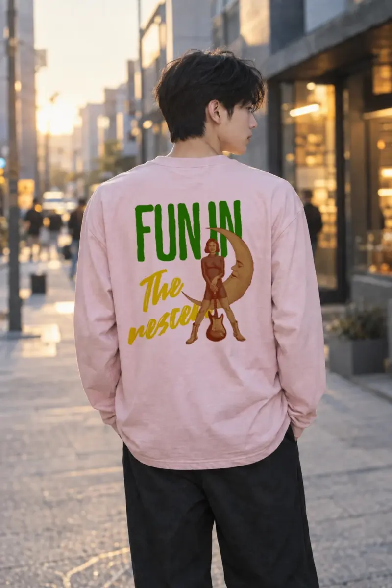 "Funny The Poster" Unisex Longsleeve T-shirt | Gildan 2400