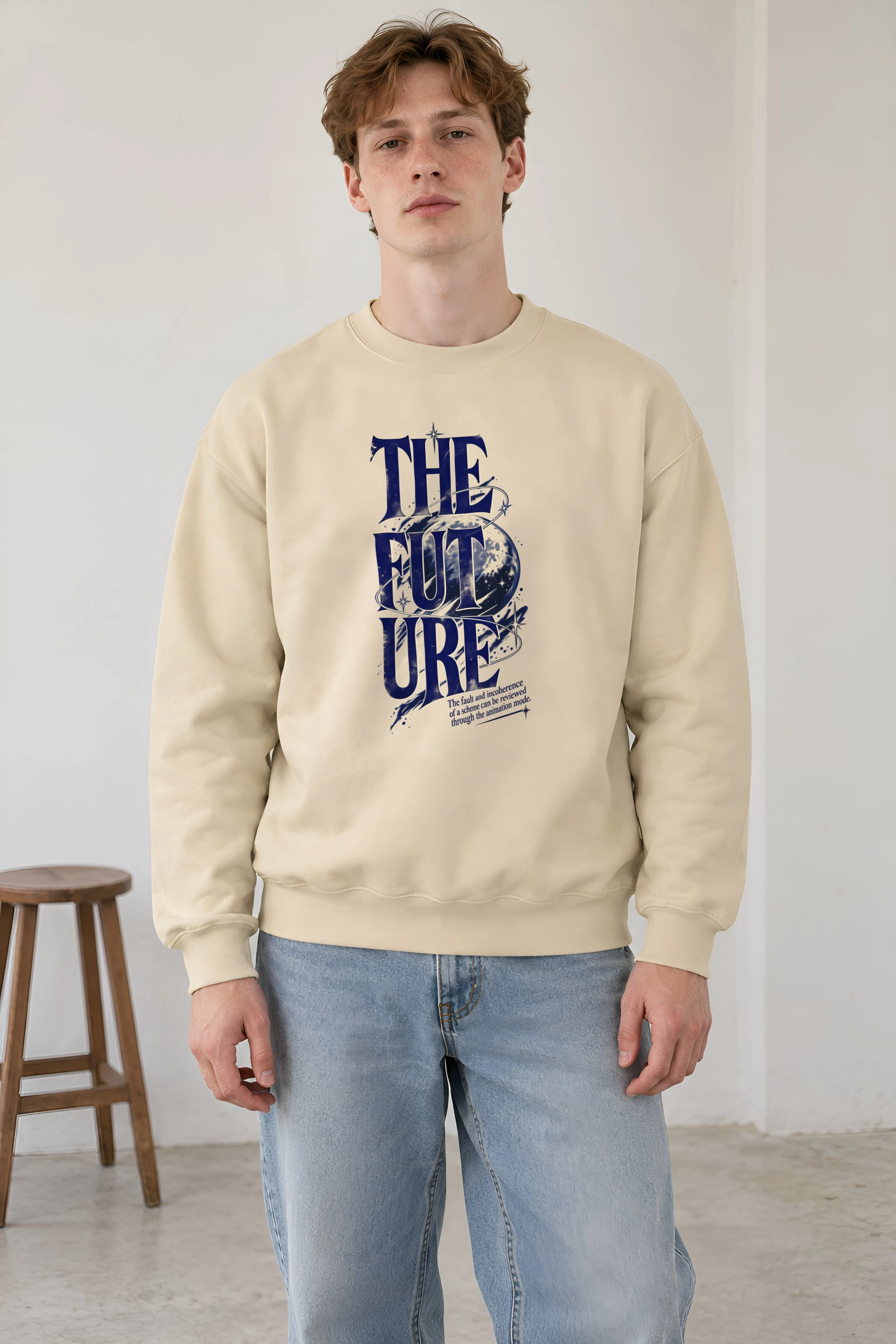 "Future Animation Mode" 1 Crewneck Sweatshirt