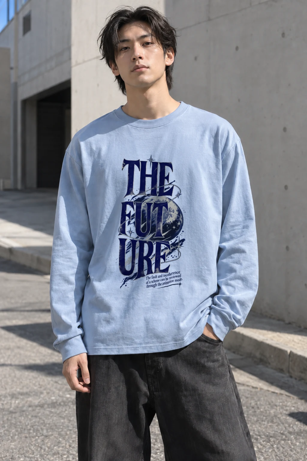 "Future Animation Mode" Unisex Longsleeve T-shirt | Gildan 2400