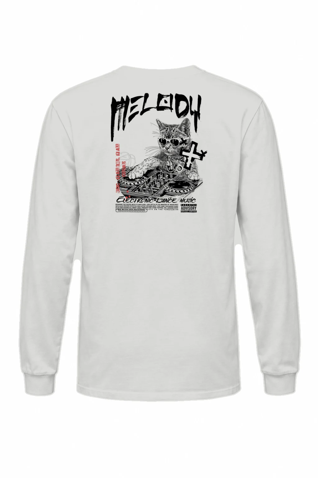 "Future Dance Music" Unisex Longsleeve T-shirt | Gildan 2400