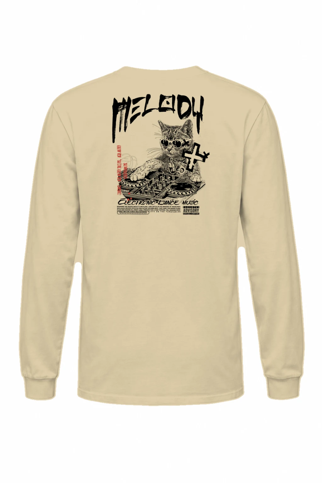 "Future Dance Music" Unisex Longsleeve T-shirt | Gildan 2400
