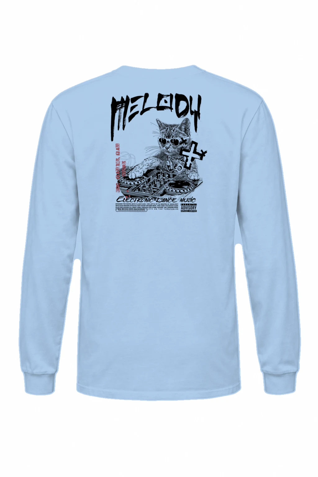 "Future Dance Music" Unisex Longsleeve T-shirt | Gildan 2400