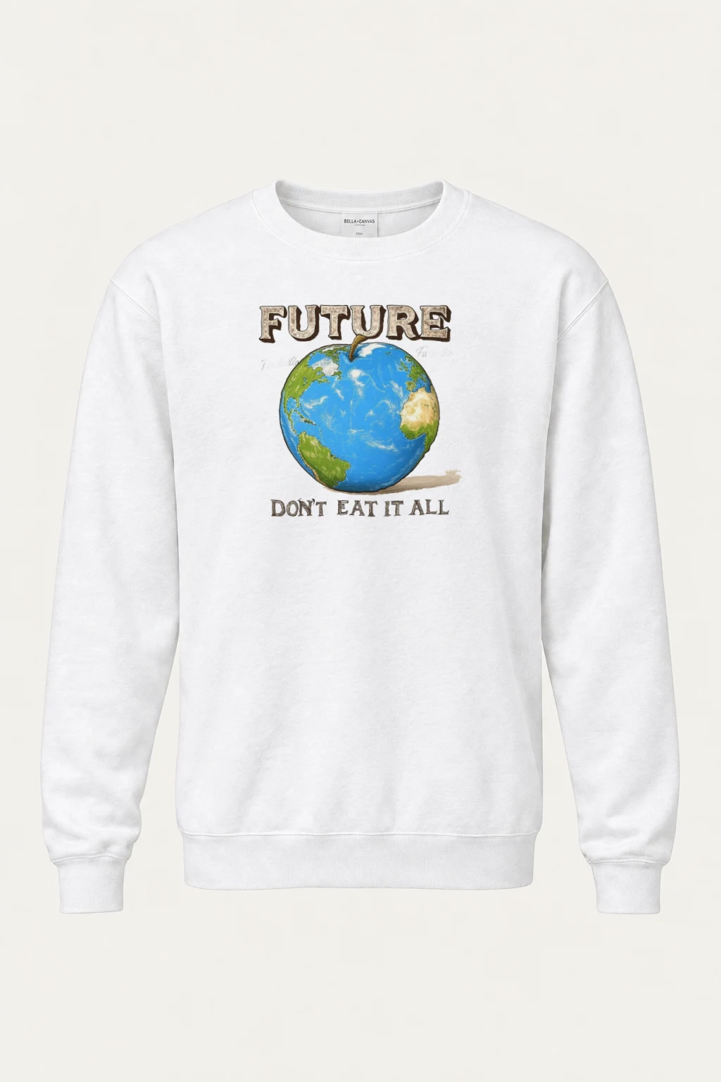 "Future Don’t Eat It All" Heavy Blend Unisex Crewneck Sweatshirt | Gildan 18000