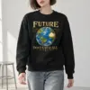 "Future Fantastic Globe" Heavy Blend Unisex Crewneck Sweatshirt