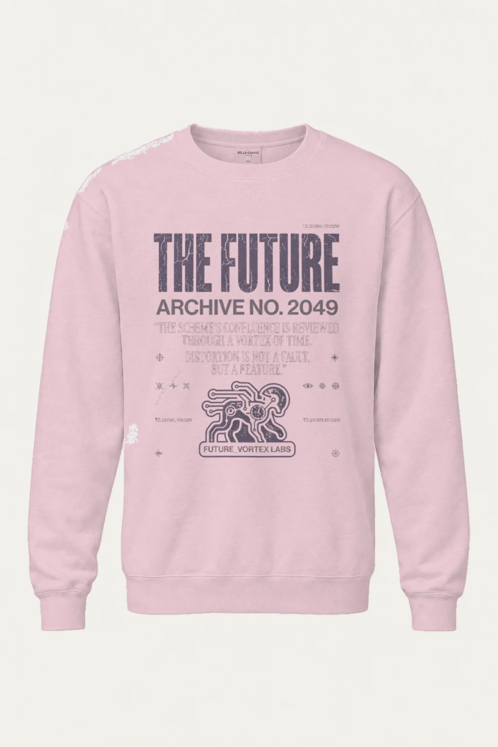 "Future Vortex Archive" Heavy Blend Unisex Crewneck Sweatshirt | Gildan 18000