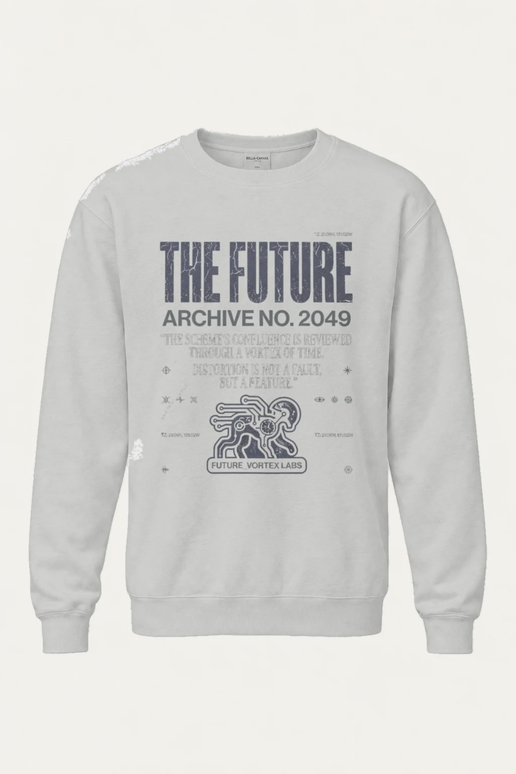"Future Vortex Archive" Heavy Blend Unisex Crewneck Sweatshirt | Gildan 18000