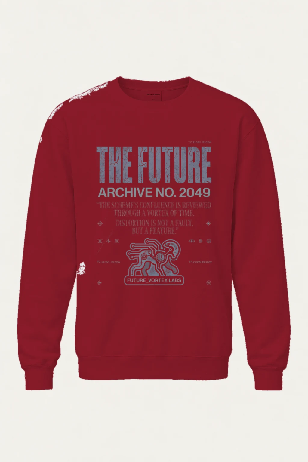 "Future Vortex Archive" Heavy Blend Unisex Crewneck Sweatshirt | Gildan 18000