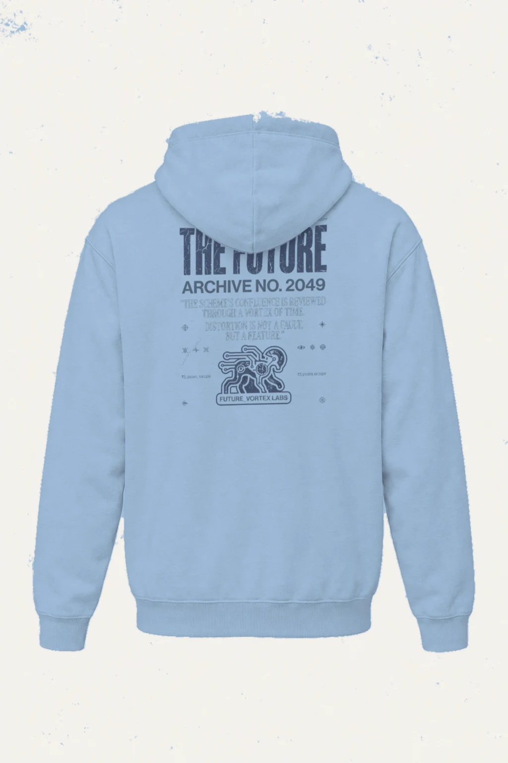 "Future Vortex Archive" Heavy Blend Unisex Pullover Hoodie | Gildan 18500