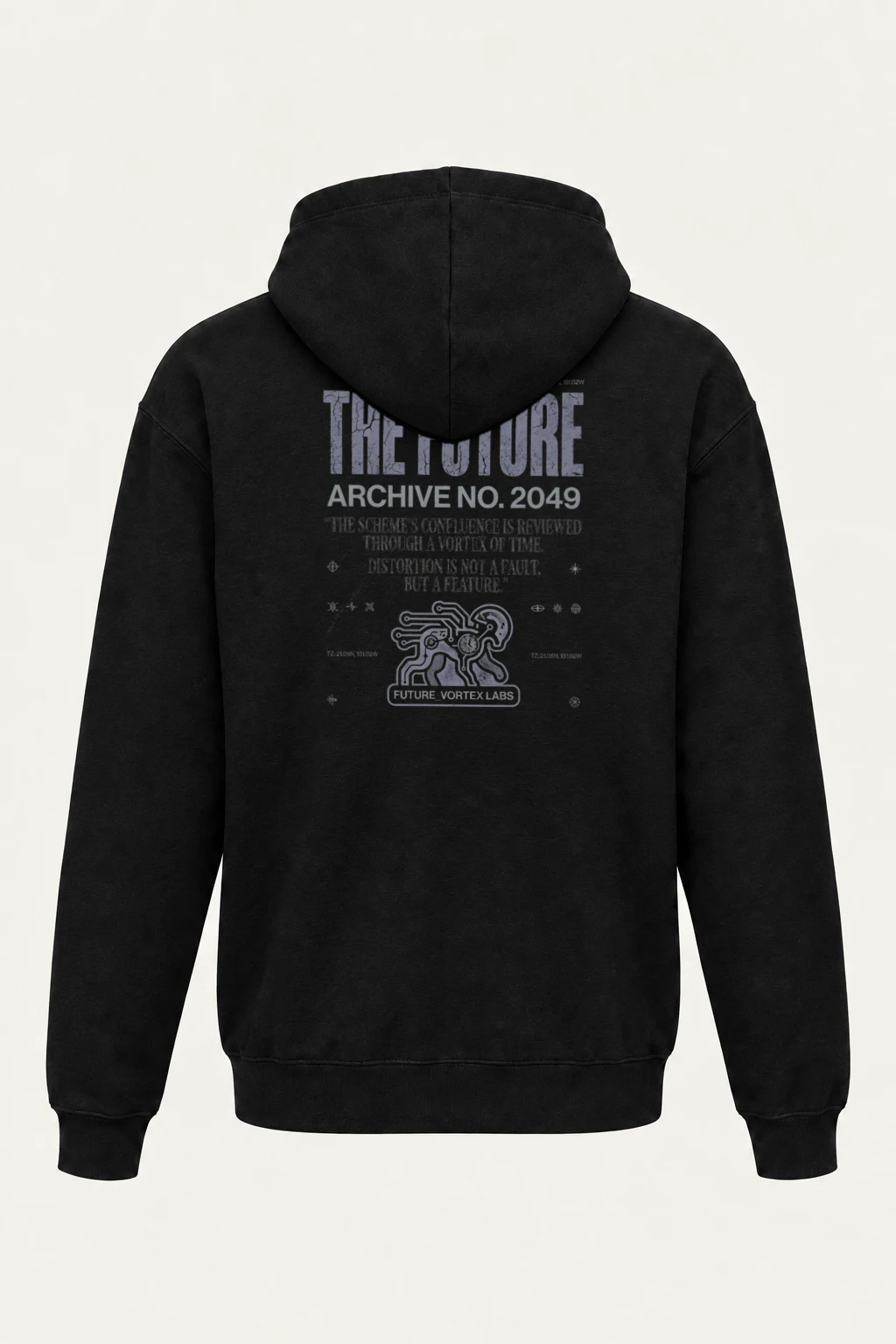 "Future Vortex Archive" Heavy Blend Unisex Pullover Hoodie | Gildan 18500