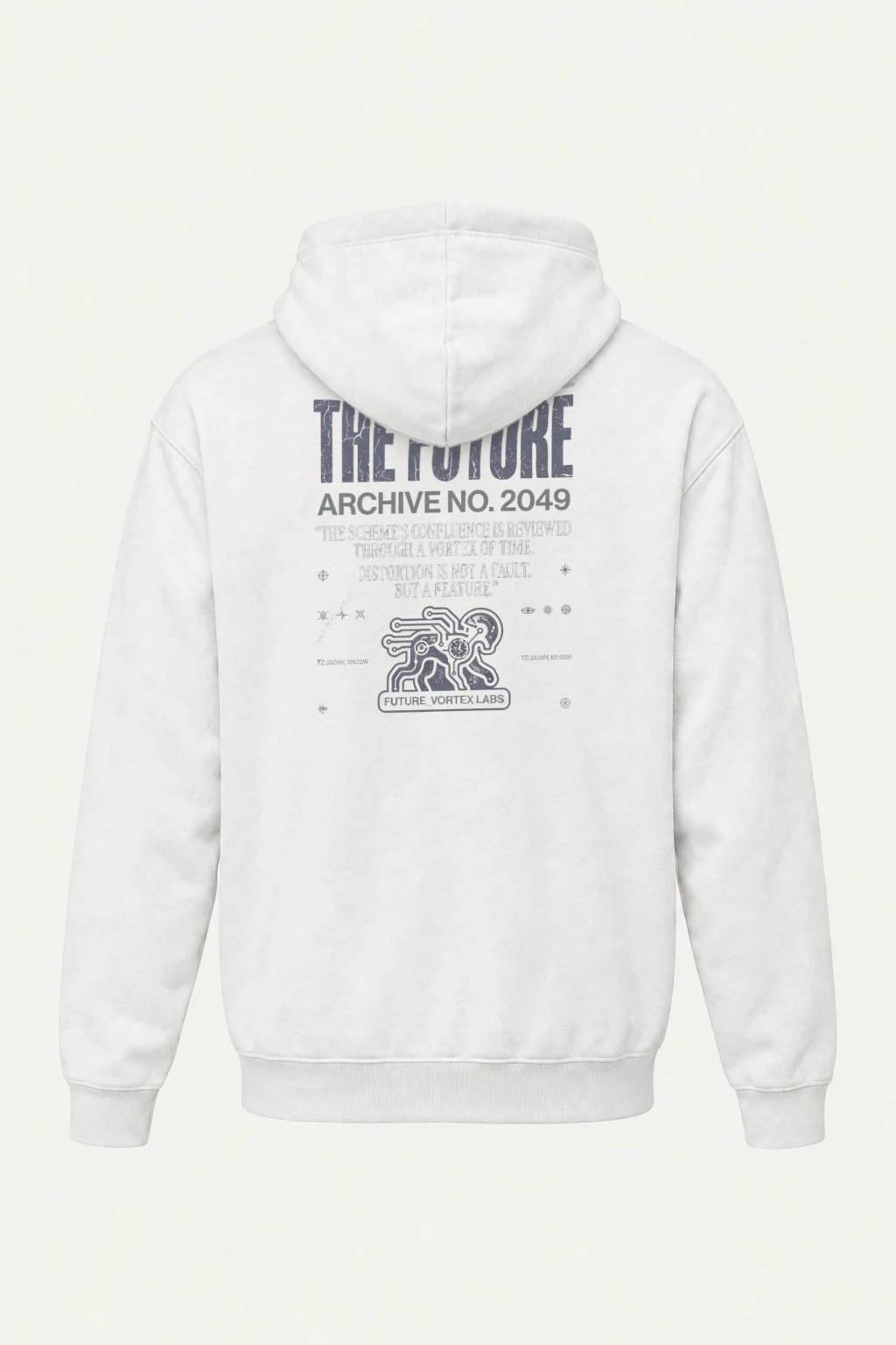 "Future Vortex Archive" Heavy Blend Unisex Pullover Hoodie | Gildan 18500