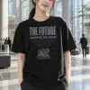 "Future Vortex Archive" Heavyweight Unisex Crewneck T-shirt | Gildan 5000