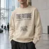 "Future Vortex Archive" Unisex Sponge Fleece Crewneck Sweatshirt | Bella + Canvas 3901