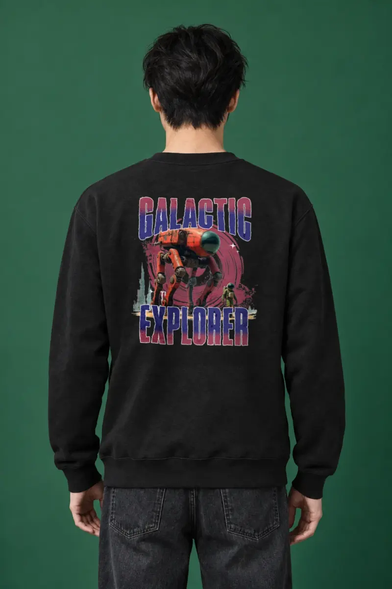 "Galactic Explorer" Heavy Blend Unisex Crewneck Sweatshirt
