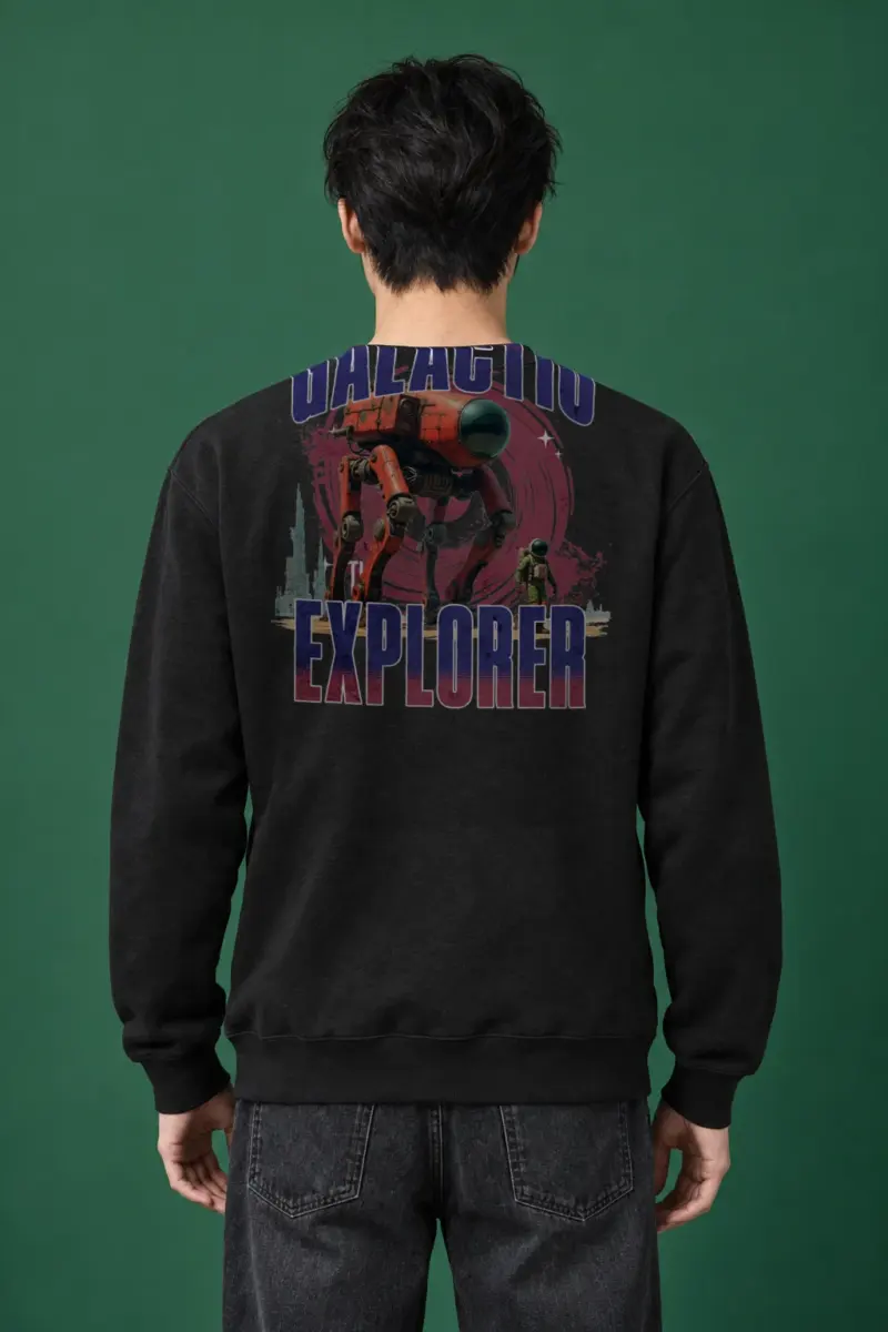 "Galactic Explorer" Heavy Blend Unisex Crewneck Sweatshirt