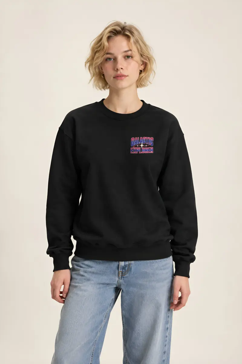 "Galactic Explorer" Heavy Blend Unisex Crewneck Sweatshirt
