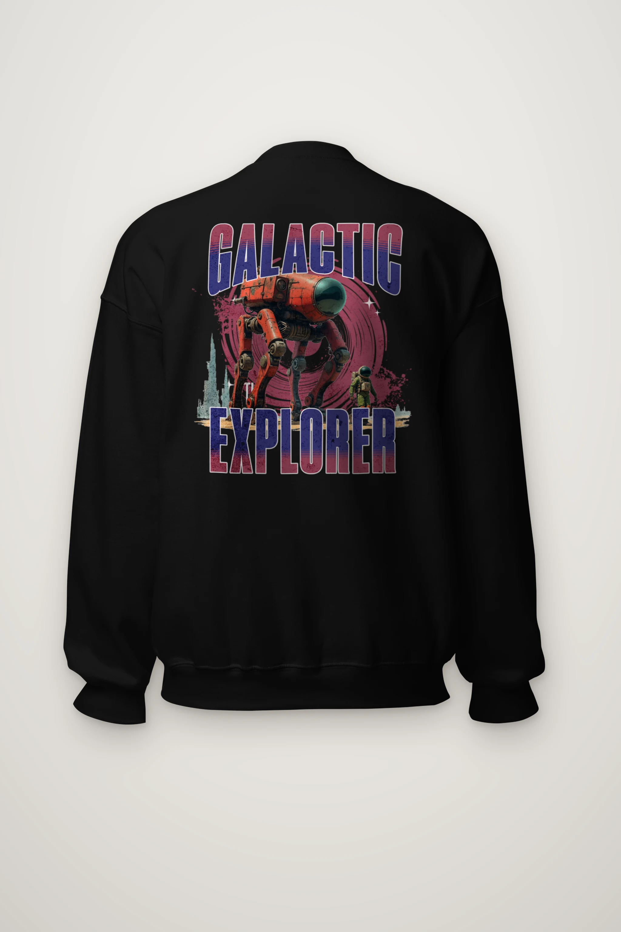 "Galactic Explorer" Heavy Blend Unisex Crewneck Sweatshirt