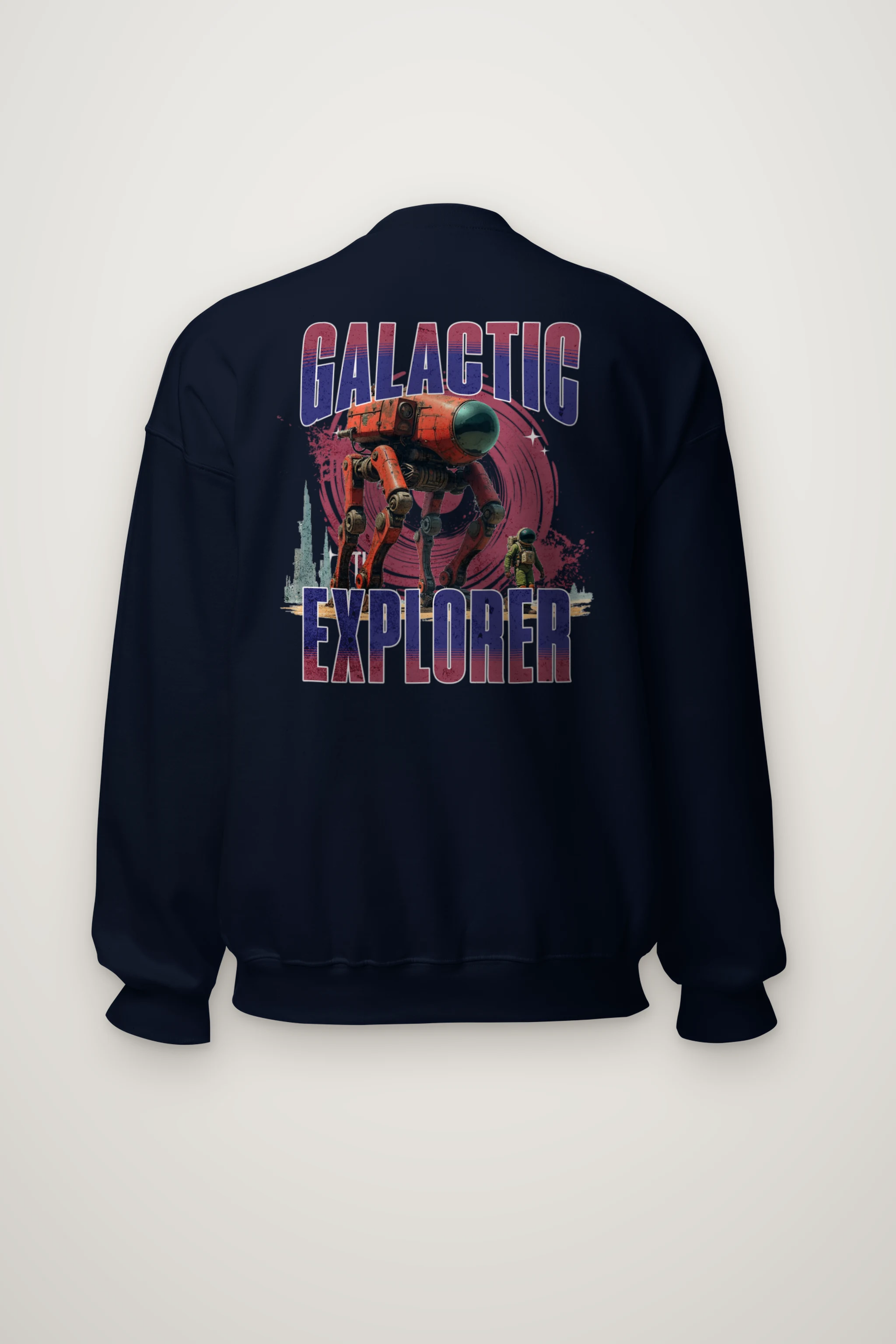 "Galactic Explorer" Heavy Blend Unisex Crewneck Sweatshirt