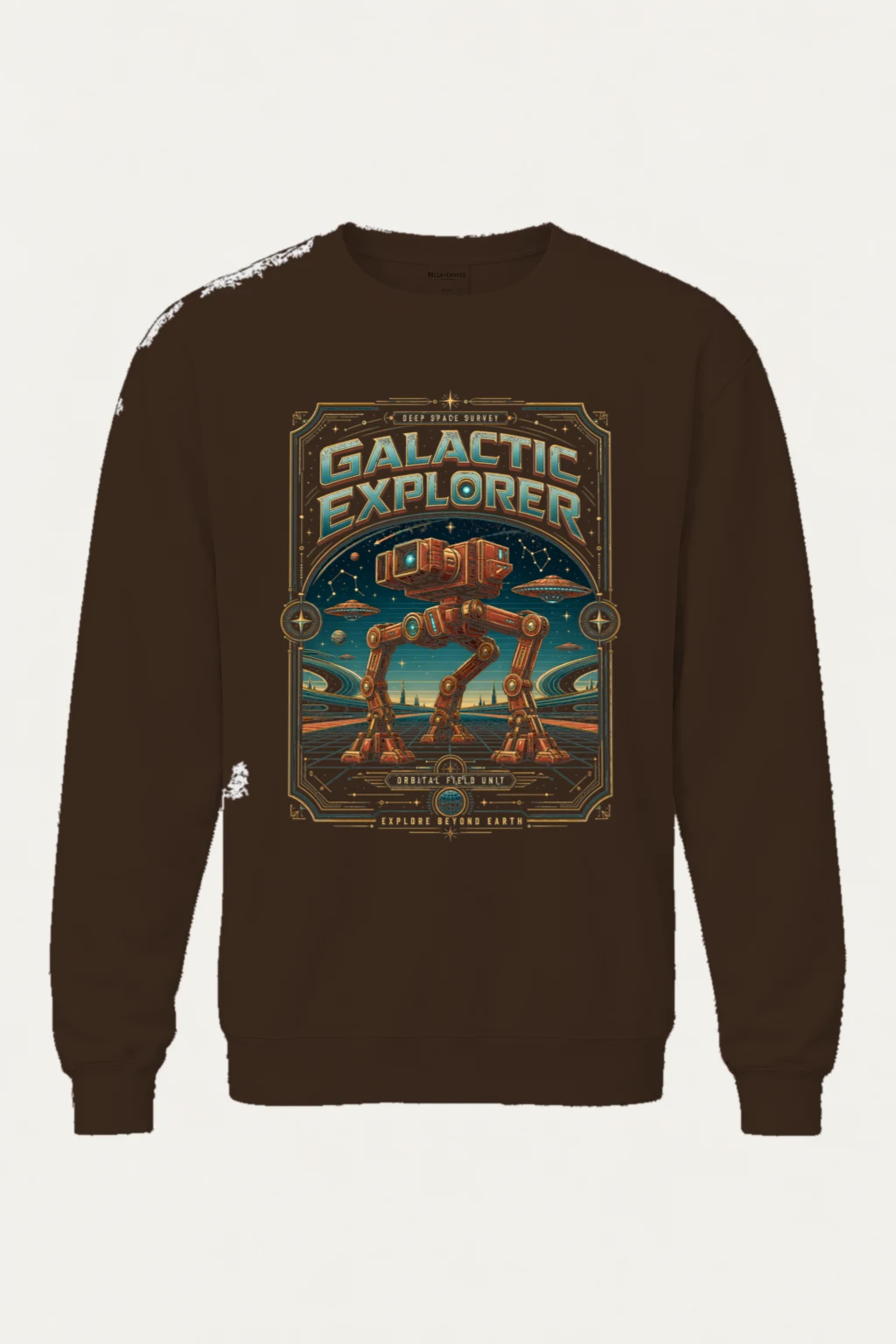 "Galactic Explorer" Heavy Blend Unisex Crewneck Sweatshirt | Gildan 18000