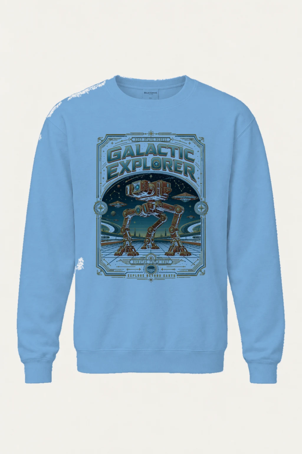 "Galactic Explorer" Heavy Blend Unisex Crewneck Sweatshirt | Gildan 18000