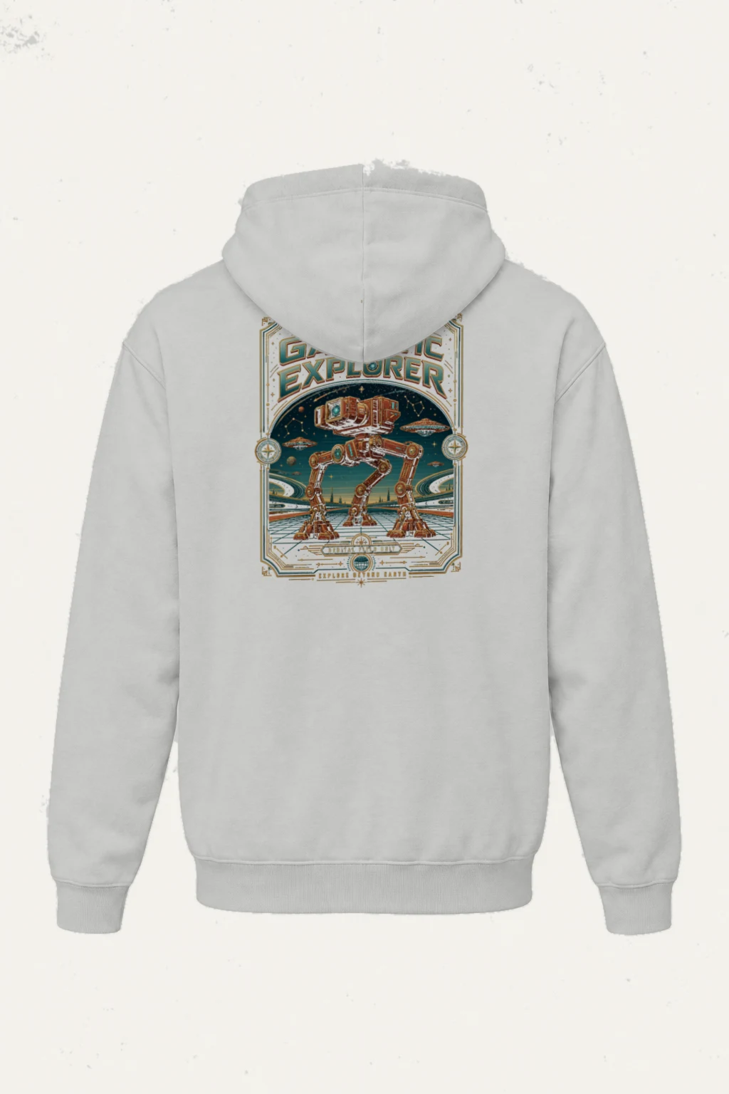 "Galactic Explorer" Heavy Blend Unisex Pullover Hoodie | Gildan 18500
