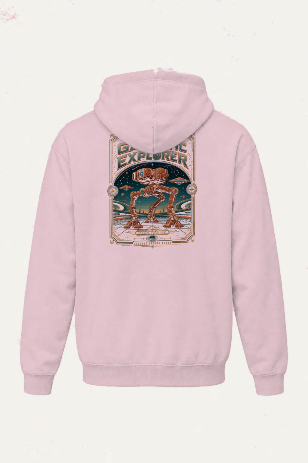 "Galactic Explorer" Heavy Blend Unisex Pullover Hoodie | Gildan 18500