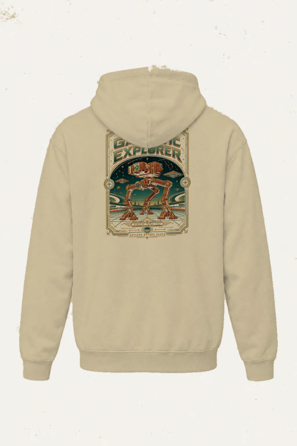 "Galactic Explorer" Heavy Blend Unisex Pullover Hoodie | Gildan 18500
