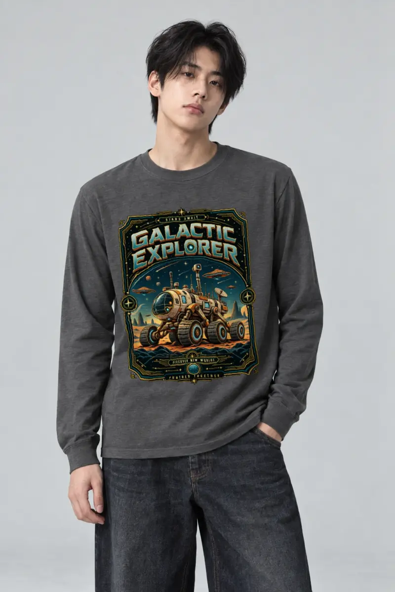 "Galactic Explorer" Unisex Longsleeve T-shirt