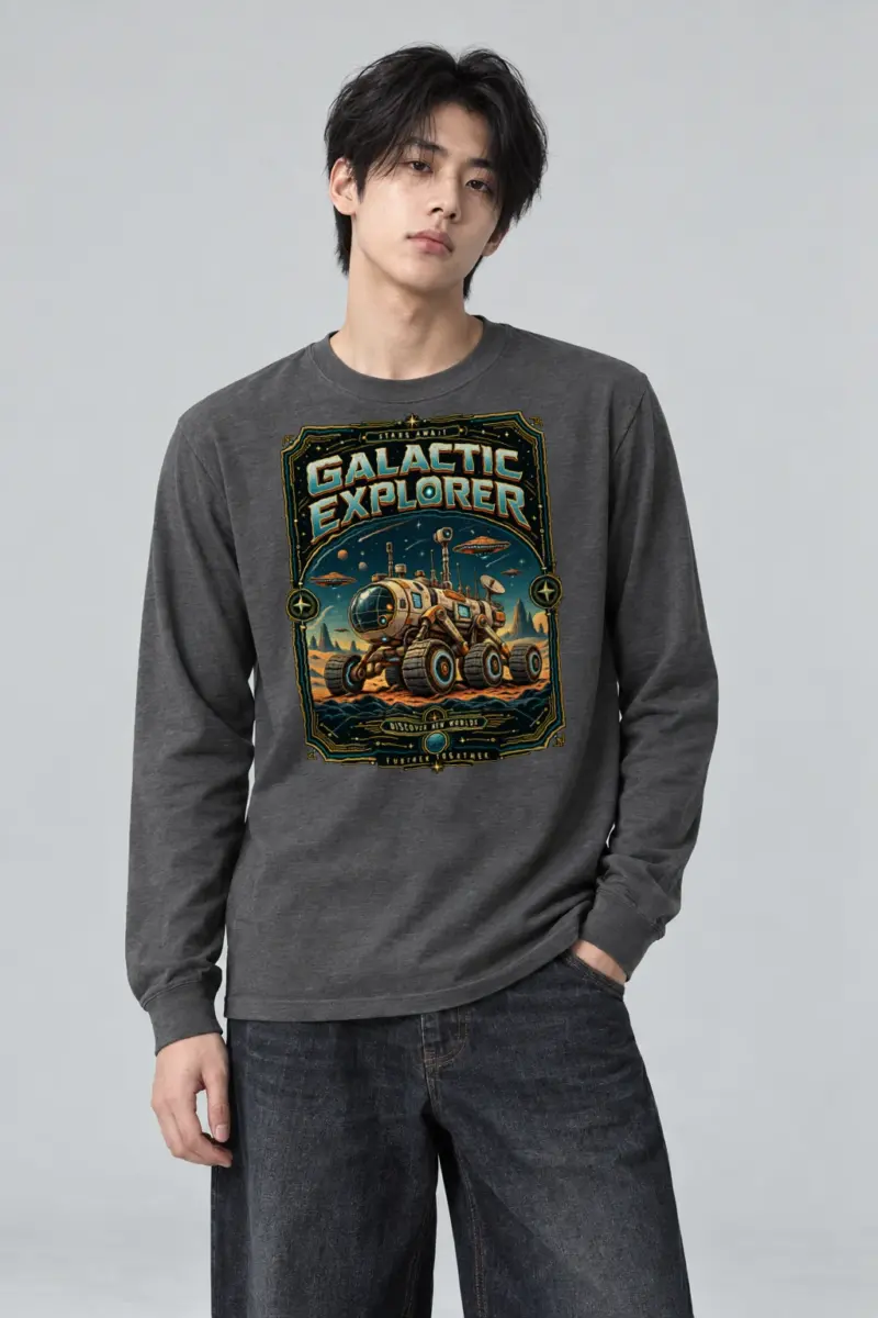 "Galactic Explorer" Unisex Longsleeve T-shirt