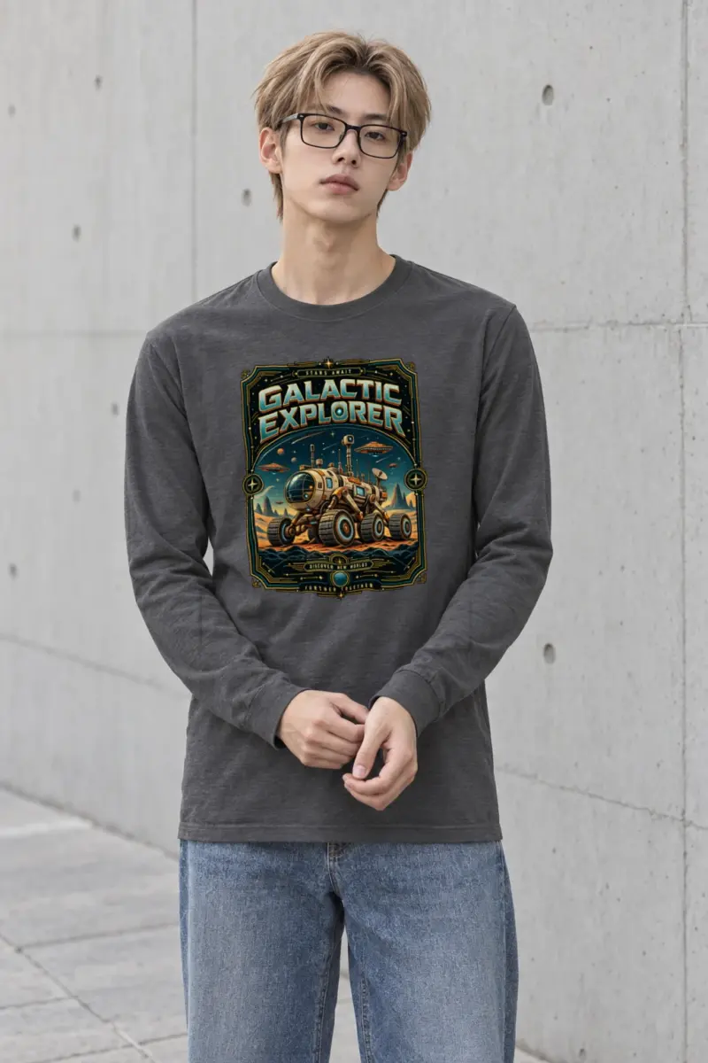 "Galactic Explorer" Unisex Longsleeve T-shirt