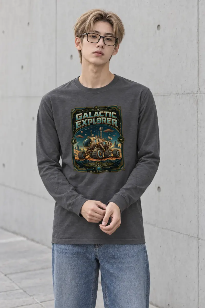 "Galactic Explorer" Unisex Longsleeve T-shirt