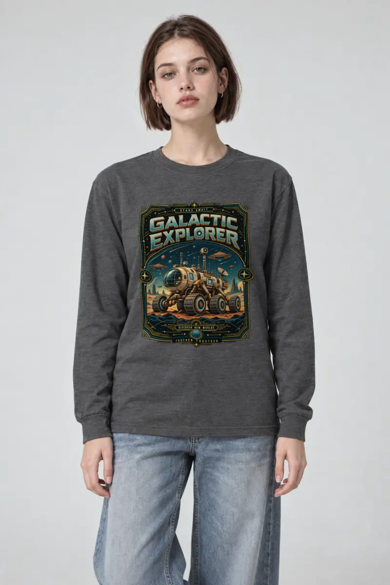 "Galactic Explorer" Unisex Longsleeve T-shirt