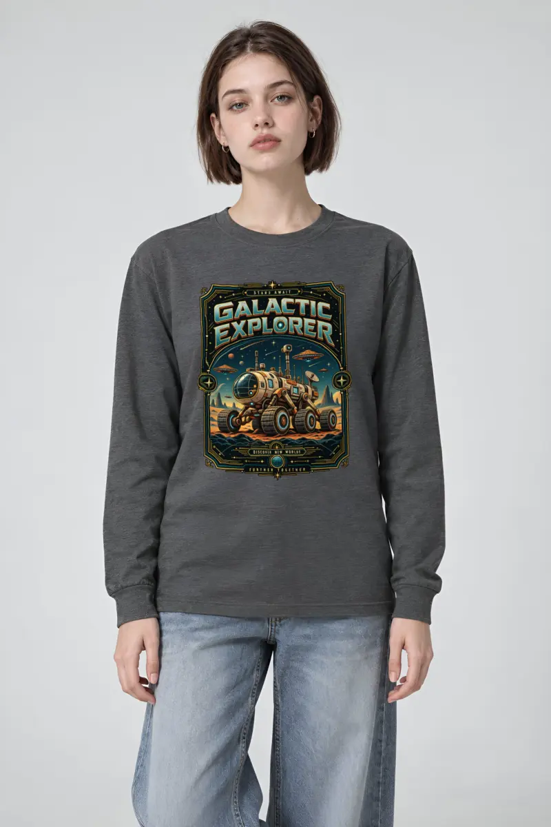 "Galactic Explorer" Unisex Longsleeve T-shirt