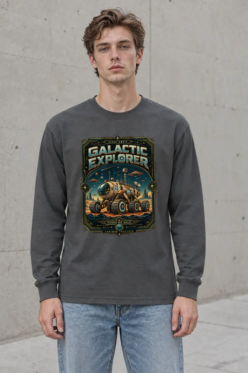 "Galactic Explorer" Unisex Longsleeve T-shirt