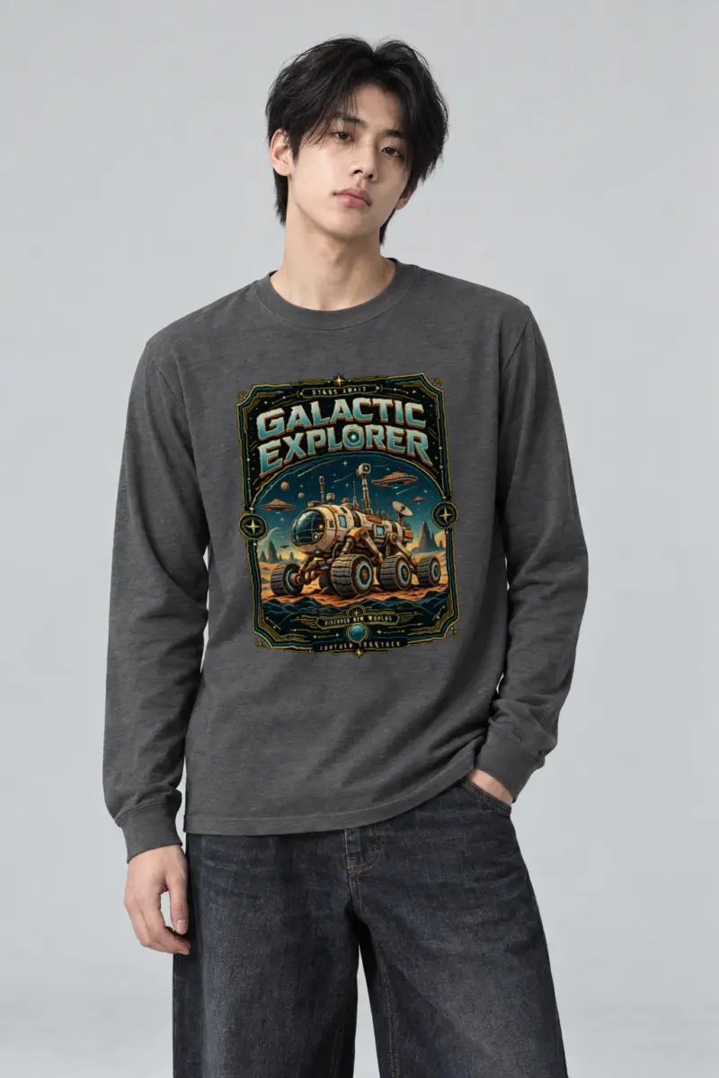 "Galactic Explorer" Unisex Longsleeve T-shirt