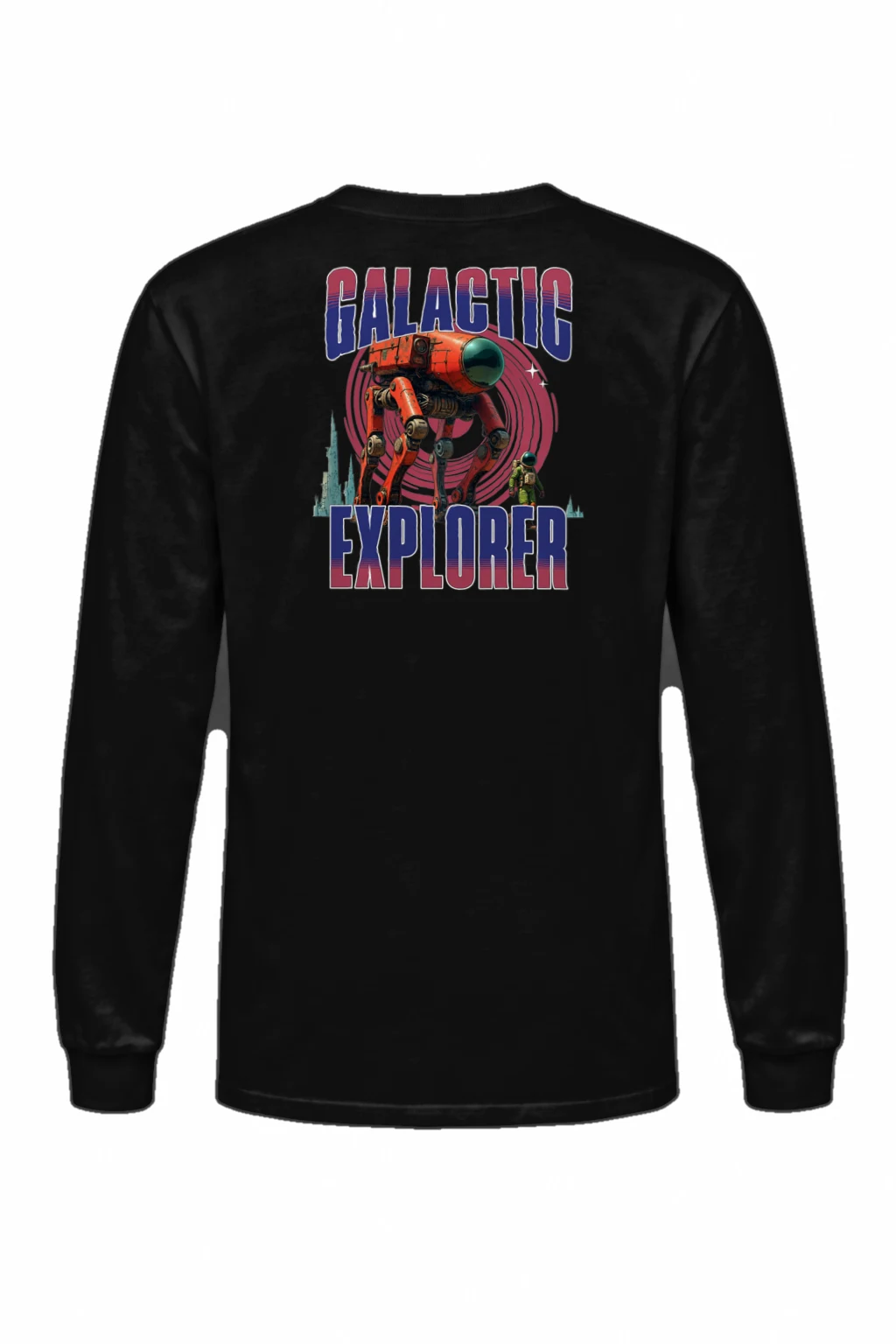 "Galactic Explorer" Unisex Longsleeve T-shirt | Gildan 2400