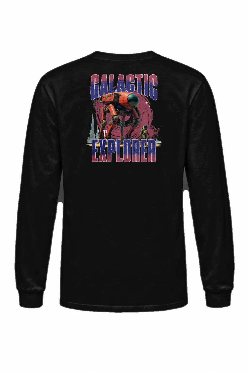 "Galactic Explorer" Unisex Longsleeve T-shirt | Gildan 2400