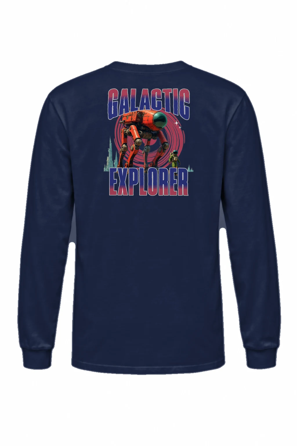 "Galactic Explorer" Unisex Longsleeve T-shirt | Gildan 2400