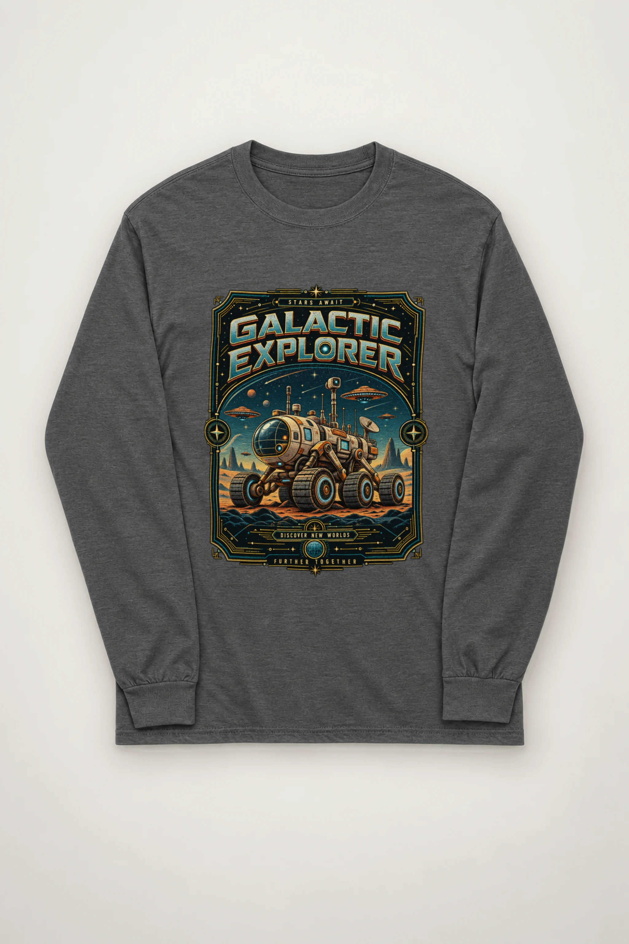 "Galactic Explorer" Unisex Longsleeve T-shirt