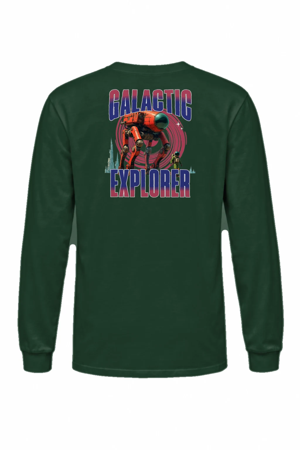 "Galactic Explorer" Unisex Longsleeve T-shirt | Gildan 2400