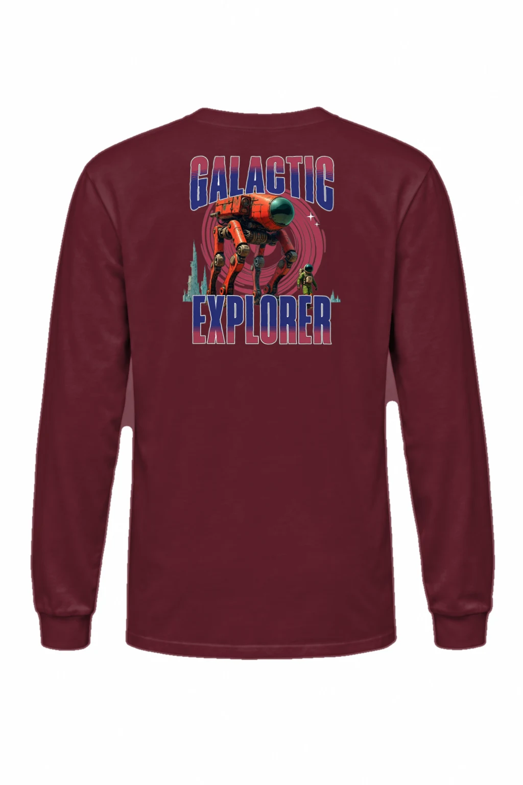 "Galactic Explorer" Unisex Longsleeve T-shirt | Gildan 2400