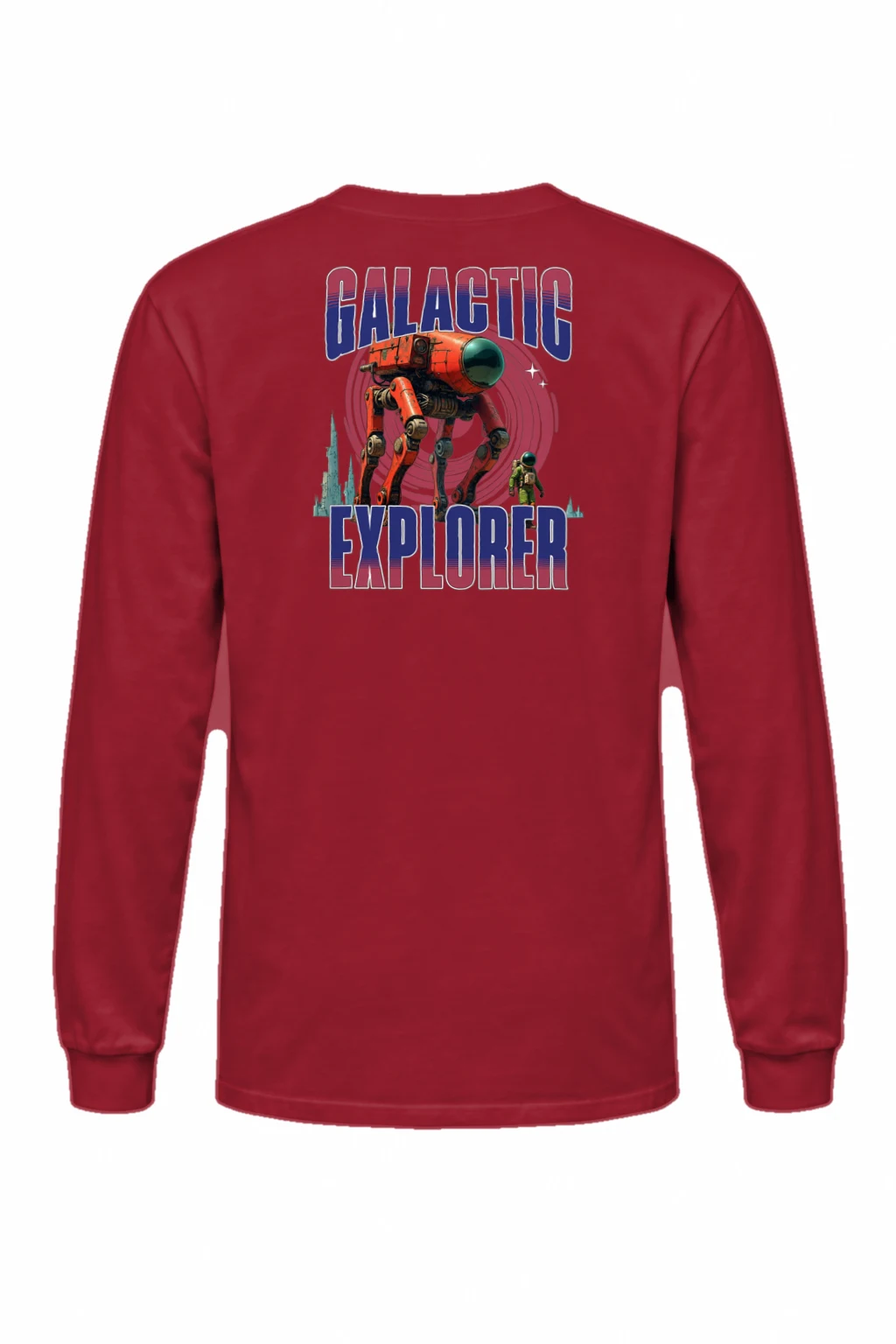 "Galactic Explorer" Unisex Longsleeve T-shirt | Gildan 2400