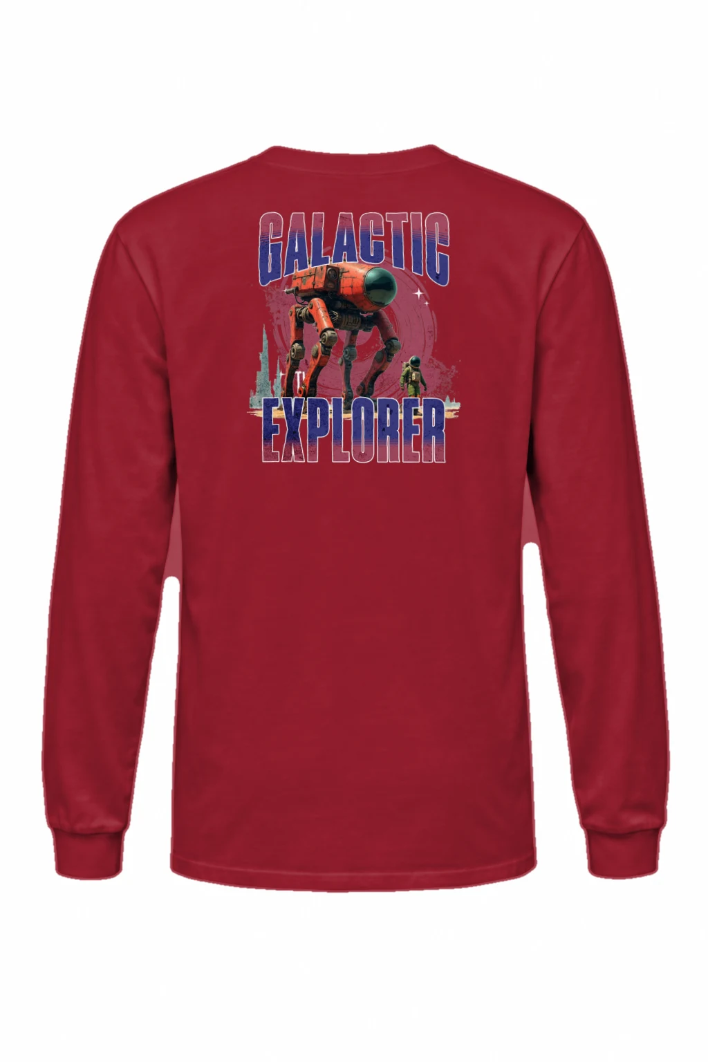"Galactic Explorer" Unisex Longsleeve T-shirt | Gildan 2400
