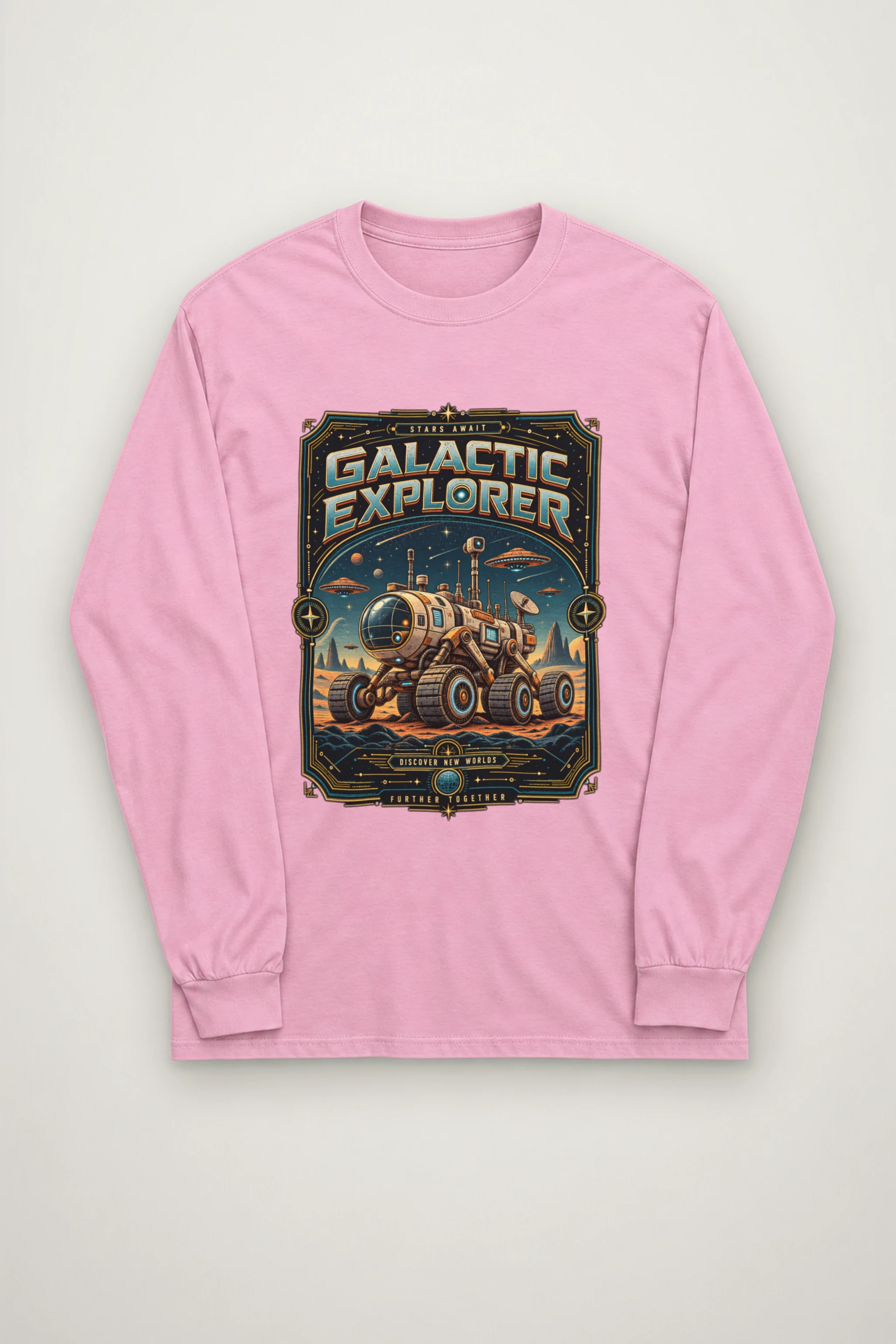"Galactic Explorer" Unisex Longsleeve T-shirt