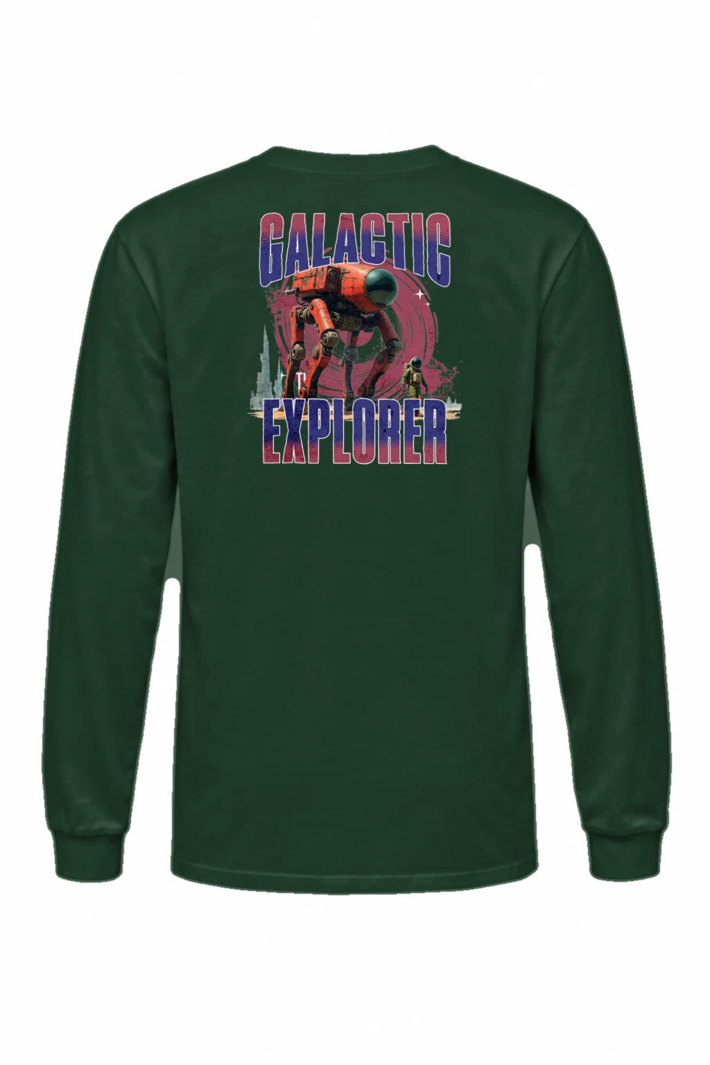 "Galactic Explorer" Unisex Longsleeve T-shirt | Gildan 2400