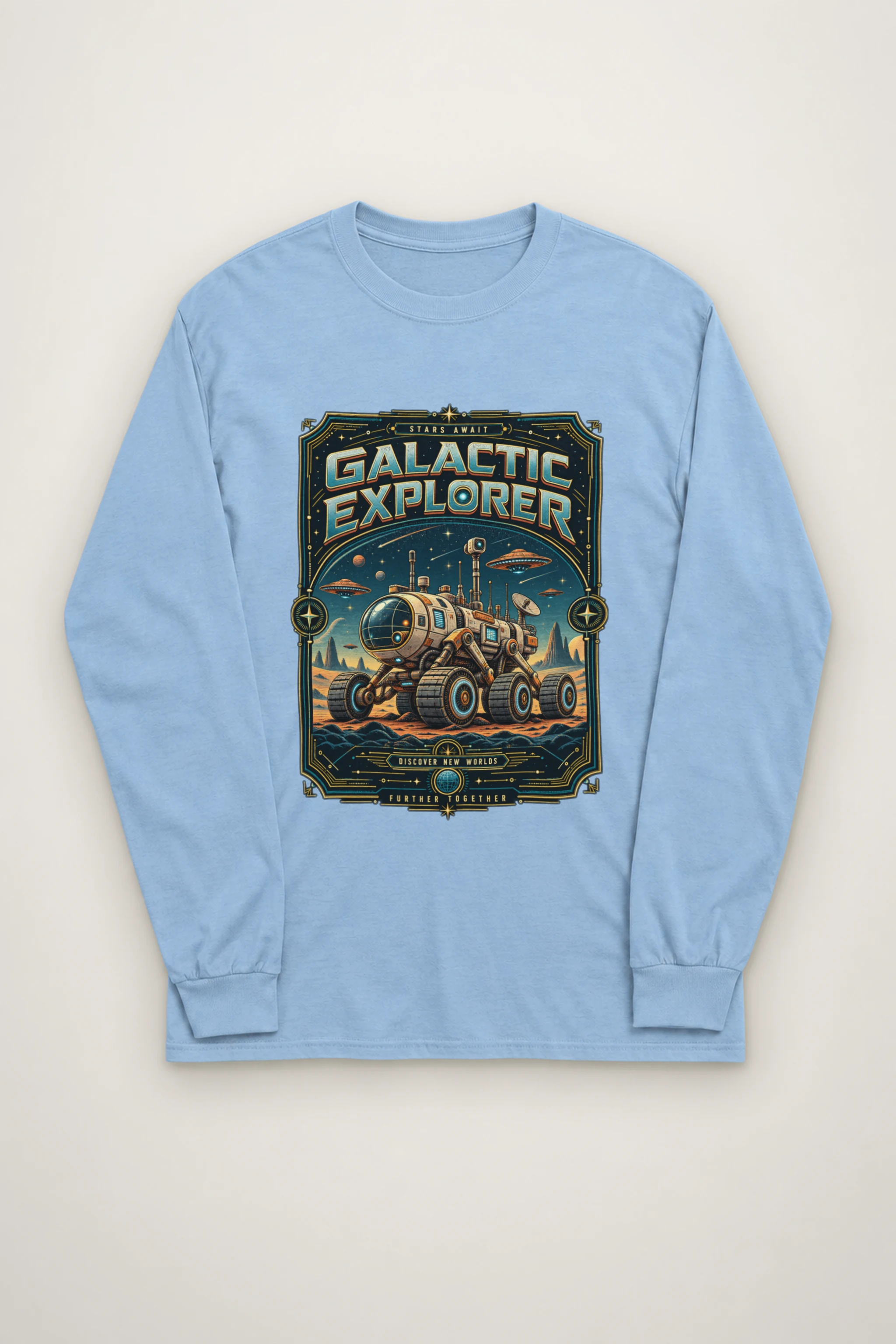 "Galactic Explorer" Unisex Longsleeve T-shirt