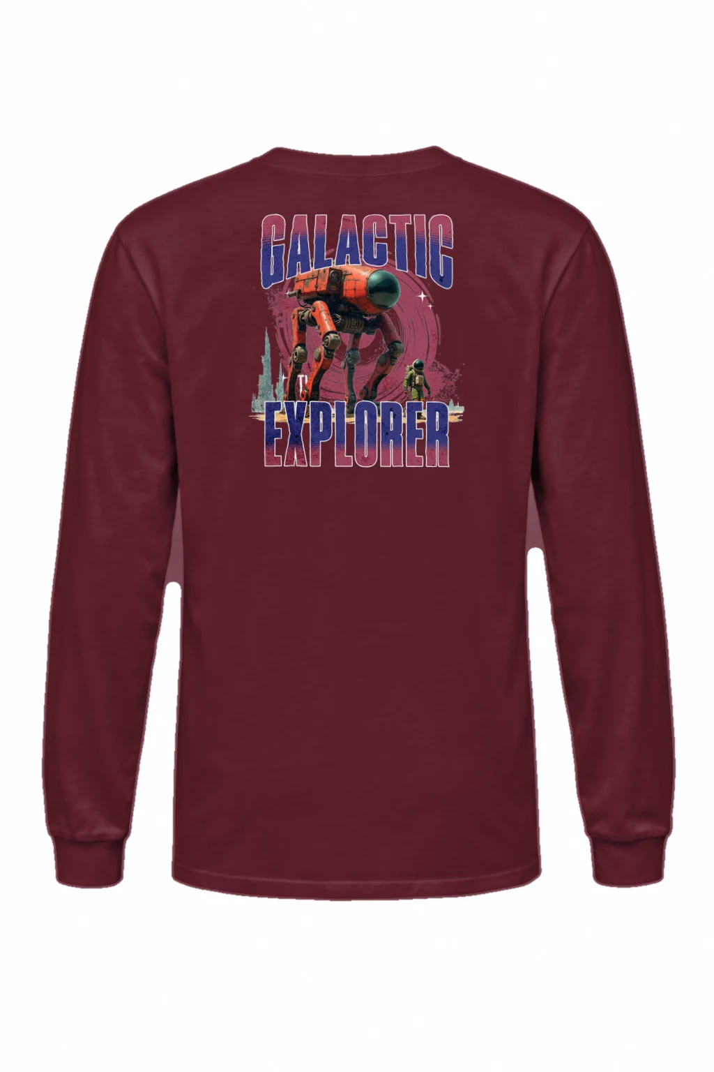 "Galactic Explorer" Unisex Longsleeve T-shirt | Gildan 2400