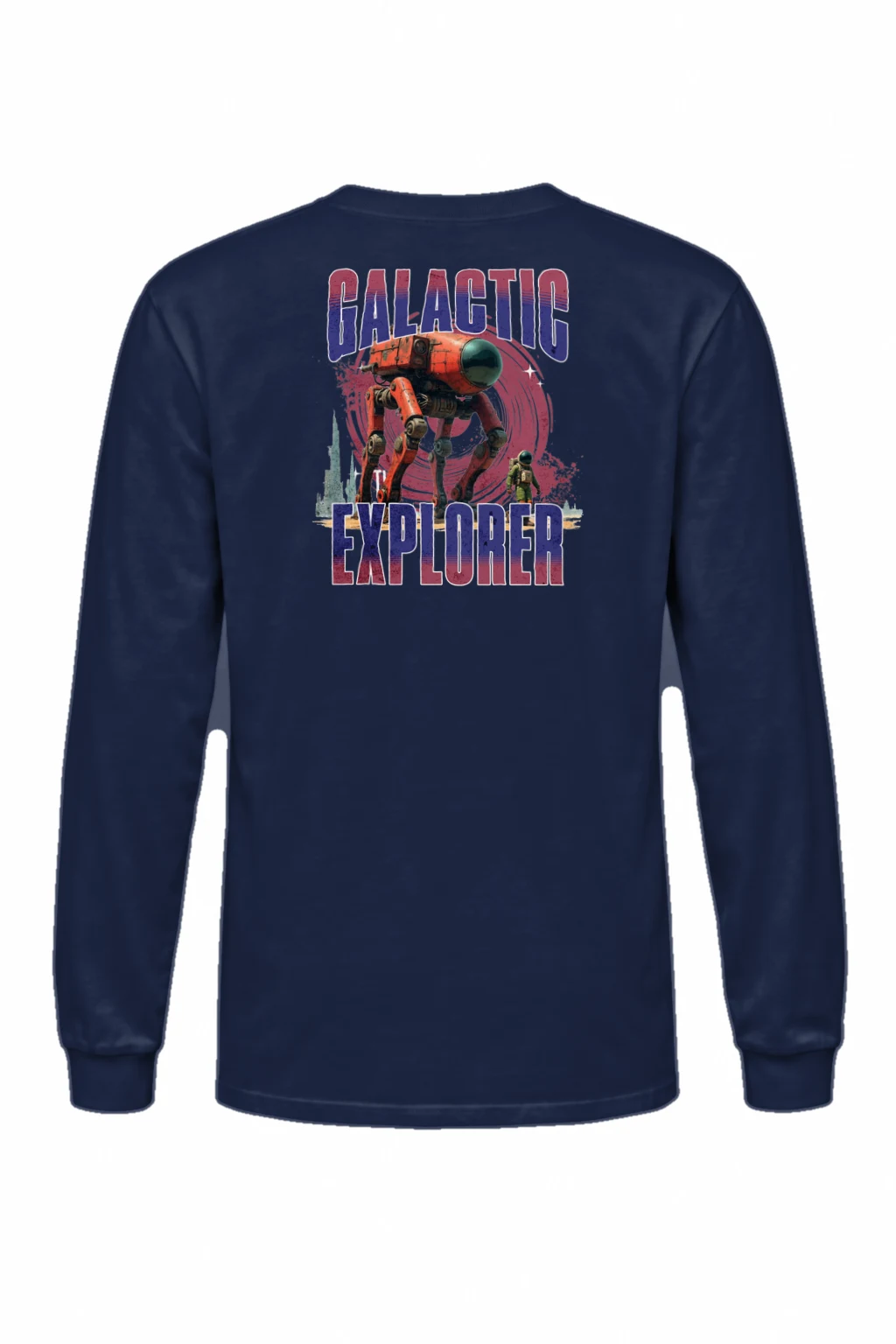 "Galactic Explorer" Unisex Longsleeve T-shirt | Gildan 2400