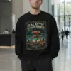 "Galactic Explorer" Unisex Sponge Fleece Crewneck Sweatshirt | Bella + Canvas 3901