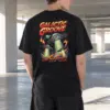 "Galactic Groove" Heavyweight Unisex Crewneck T-shirt | Gildan 5000
